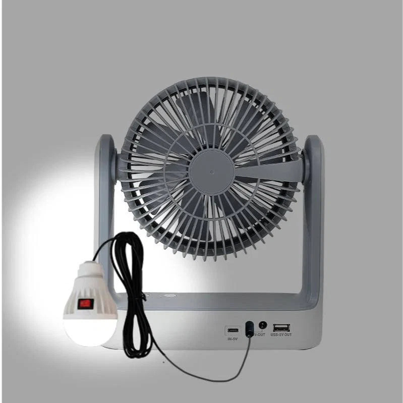 Solar Rechargeable Fan